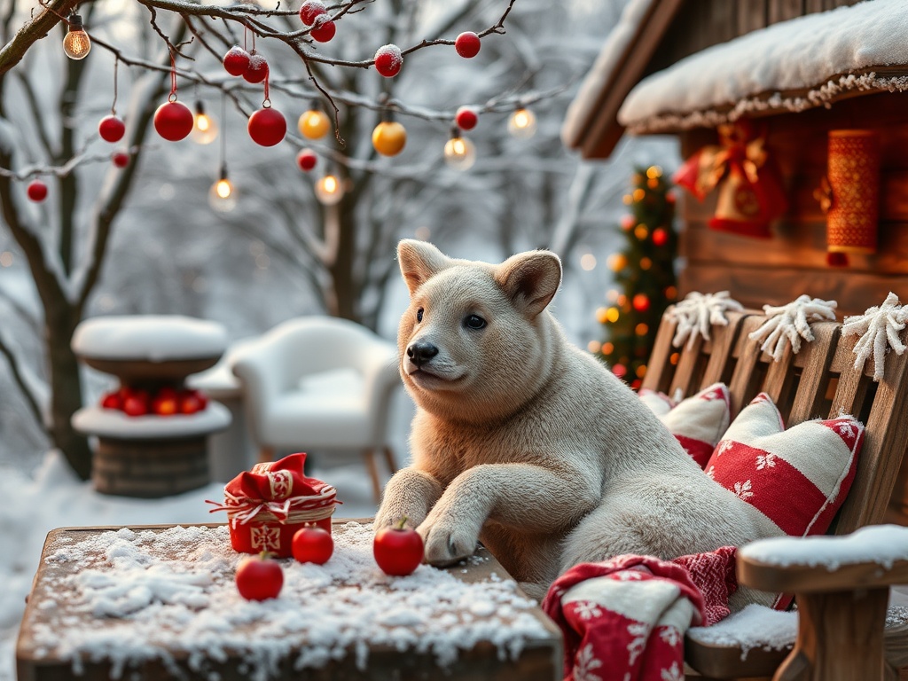 oplot-nsk.ru | Новогодняя елка на террасе